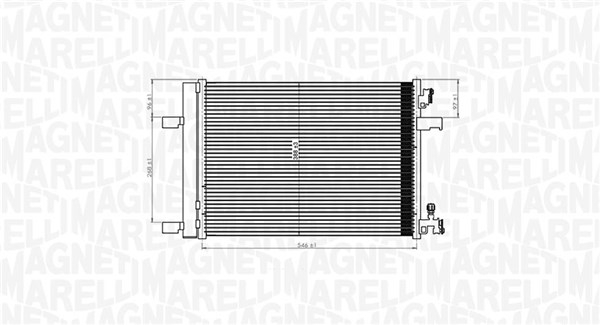 Condensator climatizare (cu uscator) potrivit CHEVROLET CRUZE, ORLANDO; OPEL ASTRA J, ASTRA J GTC, CASCADA, ZAFIRA C 1.3D-2.0D 05.09-