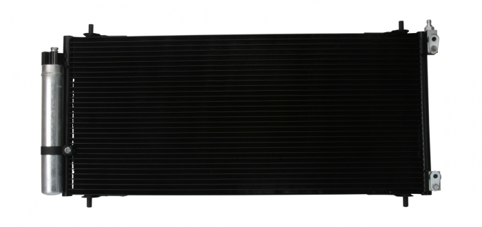 Condensator climatizare (cu uscator) potrivit CITROEN C5 II, C5 III, C6; PEUGEOT 407, 607 2.2D 2.7D 12.04-