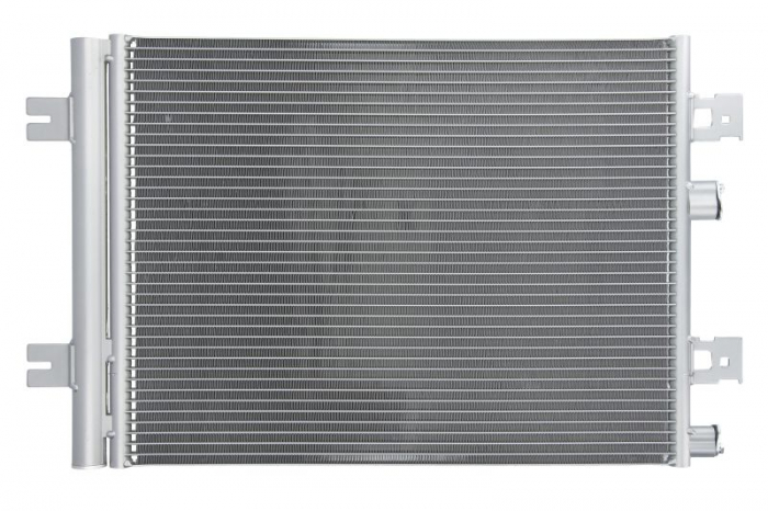 Condensator climatizare (cu uscator) potrivit DACIA DUSTER, DUSTER SUV, LOGAN, LOGAN EXPRESS, LOGAN MCV, SANDERO; LADA LARGUS; RENAULT DUSTER, LOGAN I, SANDERO STEPWAY I 1.2-1.6LPG 02.06-