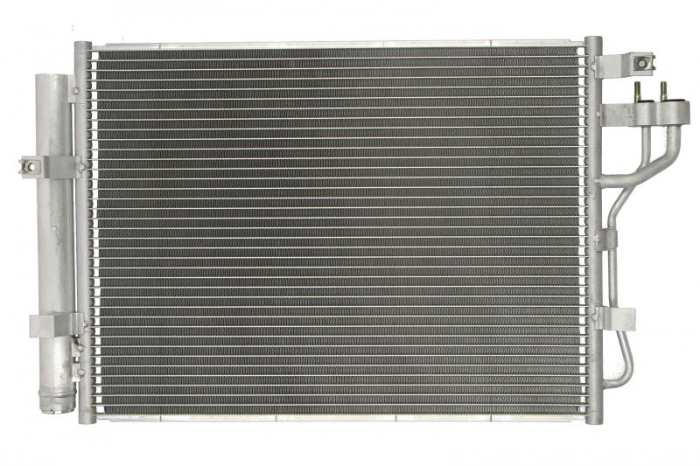 Condensator climatizare (cu uscator) potrivit FIAT BRAVA, BRAVO I; KIA PICANTO II, PRIDE 1.0-1.6 01.90-03.17