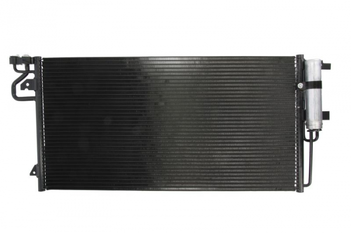 Condensator climatizare (cu uscator) potrivit FORD C-MAX II, FOCUS III, FOCUS III HATCHBACK, FOCUS III KOMBI, GRAND C-MAX, KUGA II, TOURNEO CONNECT V408 NADWOZIE WIELKO, TRANSIT CONNECT 1.5-2.3 09.14-