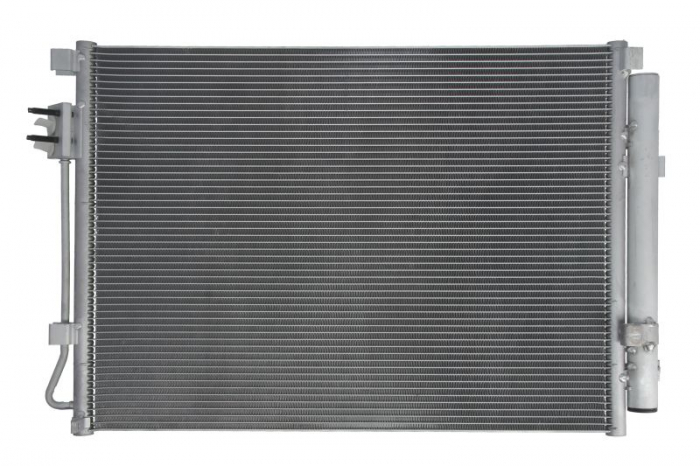 Condensator climatizare (cu uscator) potrivit HYUNDAI ACCENT IV, SOLARIS, VELOSTER; KIA RIO III, RIO IV 1.0-1.6 11.10-