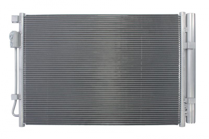 Condensator climatizare (cu uscator) potrivit HYUNDAI I20 ACTIVE, I20 II 1.2 1.2LPG 1.4 11.14-