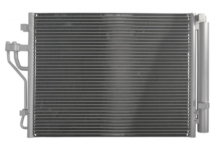 Condensator climatizare (cu uscator) potrivit HYUNDAI IX35; KIA CARENS IV, SPORTAGE III 1.7D 2.0D 08.09-
