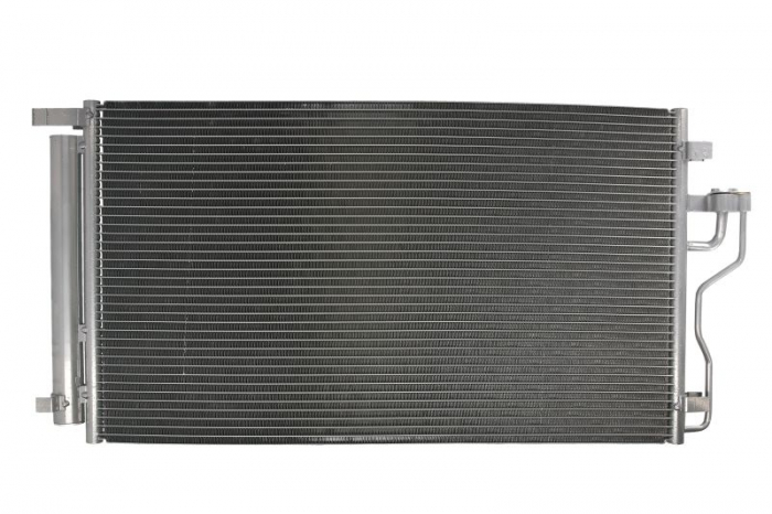 Condensator climatizare (cu uscator) potrivit HYUNDAI IX35, TUCSON; KIA SPORTAGE III 1.6-2.4 01.07-12.15