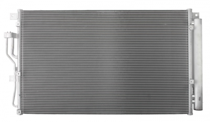 Condensator climatizare (cu uscator) potrivit HYUNDAI IX55 3.0D 3.8 01.08-11.12