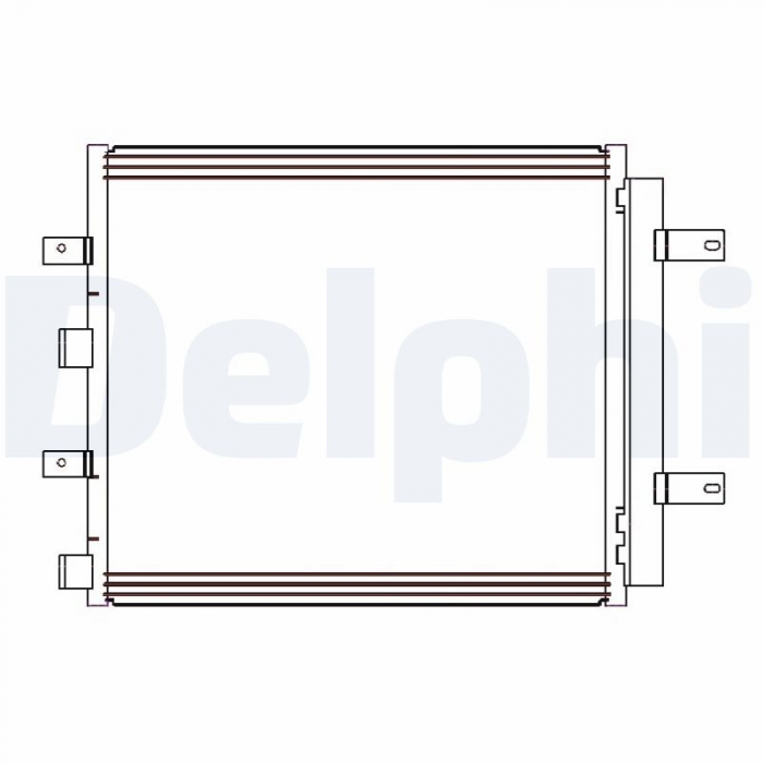 Condensator climatizare (cu uscator) potrivit JAGUAR S-TYPE II, XF I, XF SPORTBRAKE, XK II 2.2D-5.0 01.99-04.15