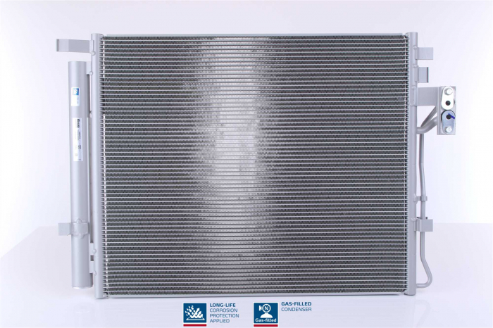 Condensator climatizare (cu uscator) potrivit KIA SORENTO II, SORENTO II SUV 2.0D 2.2D 11.09-12.15