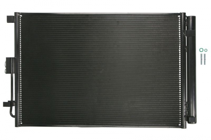 Condensator climatizare (cu uscator) potrivit KIA SOUL I, SOUL II 1.6 1.6LPG 2.0 09.09-12.18
