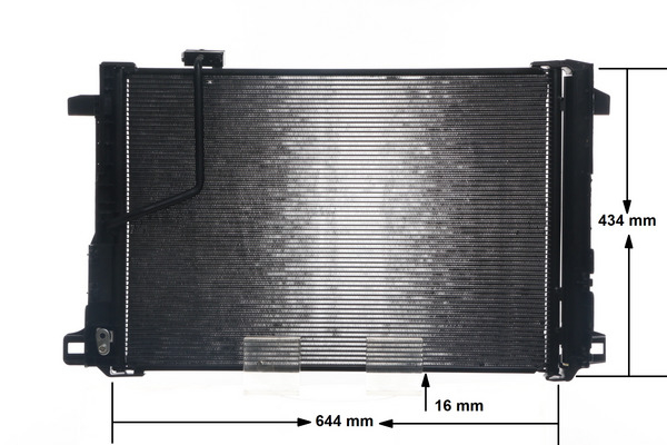 Condensator climatizare potrivit MERCEDES C (C204), C T-MODEL (S204), C (W203), C (W204), CLS (C218), CLS SHOOTING BRAKE (X218), E (A207), E (C207), E T-MODEL (S212), E (W212) 1.6-6.2 dupa 2005 (cu us [2]