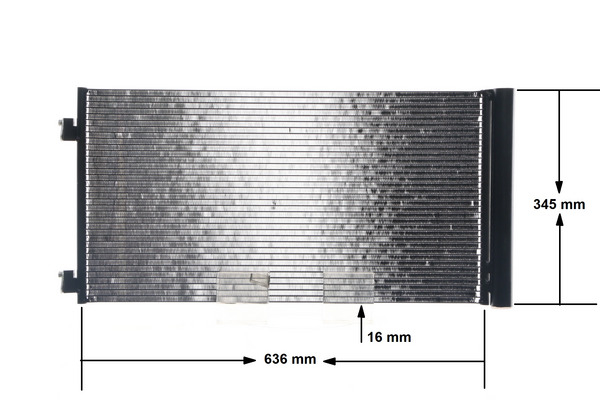 Condensator climatizare potrivit MINI (F55), (F57), (R56), (R57), (R58), (R59), CLUBMAN (R55), CLUBVAN (R55) 1.4-2.0D dupa 2006 (cu uscator) [2]