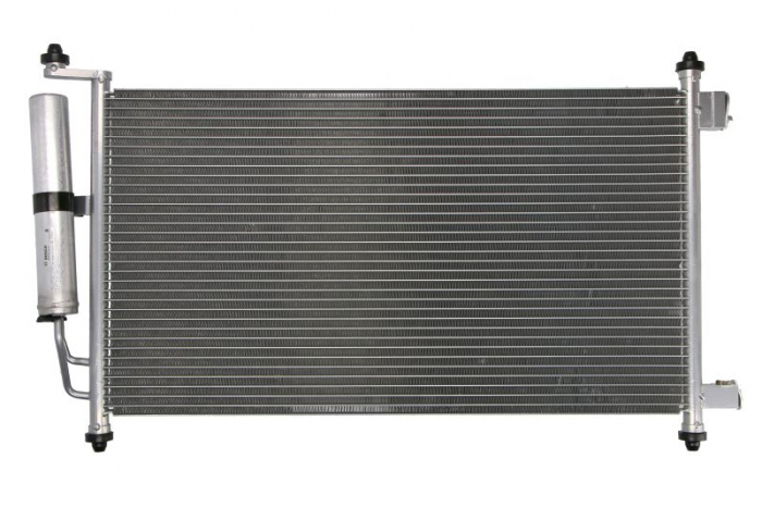 Condensator climatizare (cu uscator) potrivit NISSAN JUKE, MICRA C+C III, MICRA III, NOTE, TIIDA 1.2-1.8 03.02-12.19