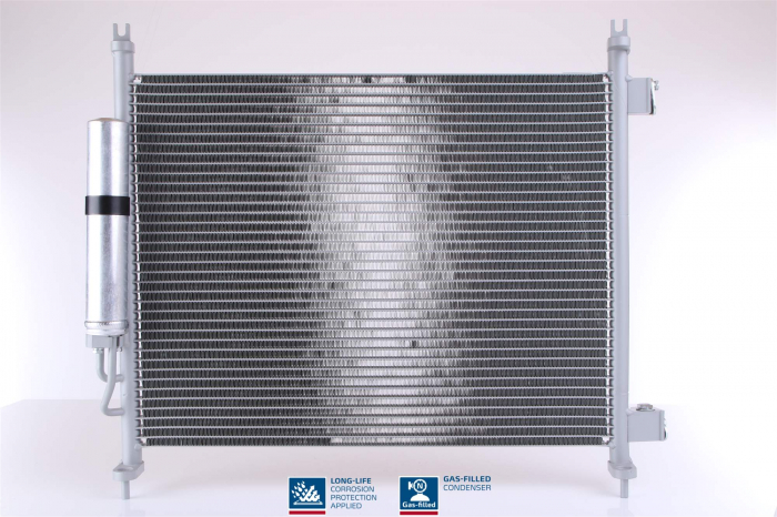 Condensator climatizare (cu uscator) potrivit NISSAN MICRA III, MICRA IV 1.2 01.03-09.15