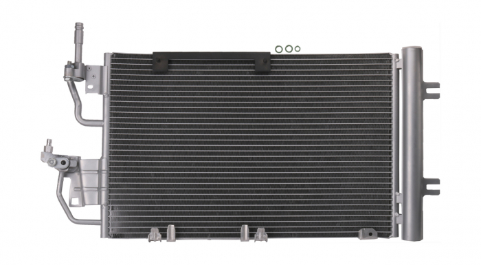 Condensator climatizare (cu uscator) potrivit OPEL ASTRA H, ASTRA H CLASSIC, ASTRA H GTC, ASTRA H KOMBI, ZAFIRA B, ZAFIRA B MINIVAN 1.3D-2.0 04.04-