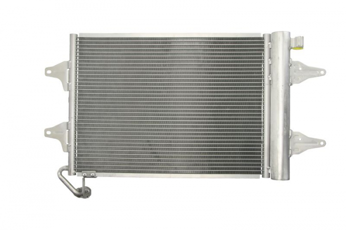 Condensator climatizare potrivit SEAT CORDOBA, IBIZA III; SKODA FABIA I, FABIA I PRAKTIK, FABIA II, ROOMSTER, ROOMSTER PRAKTIK; VW FOX, POLO IV 1.0-2.0 dupa 1999 (cu uscator) [2]