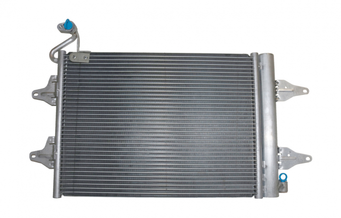 Condensator climatizare (cu uscator) potrivit SEAT CORDOBA, IBIZA III; SKODA FABIA I, FABIA I PRAKTIK, FABIA II, ROOMSTER, ROOMSTER PRAKTIK; VW FOX, POLO IV, POLO VIVO 1.0-2.0 08.99- [3]