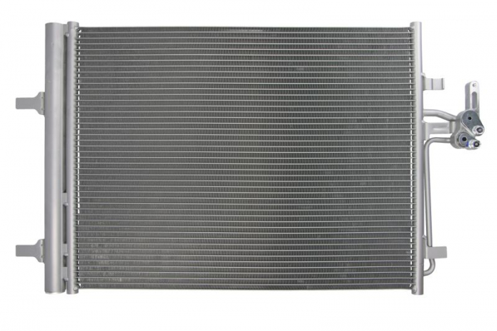 Condensator climatizare (cu uscator) potrivit VOLVO S60 II, S80 II, V40, V60 I, V70 III, V70 III KOMBI, XC60 I, XC70 II; FORD GALAXY II, GALAXY MK II, MONDEO IV, MONDEO V, S-MAX 1.5-4.4 03.06-