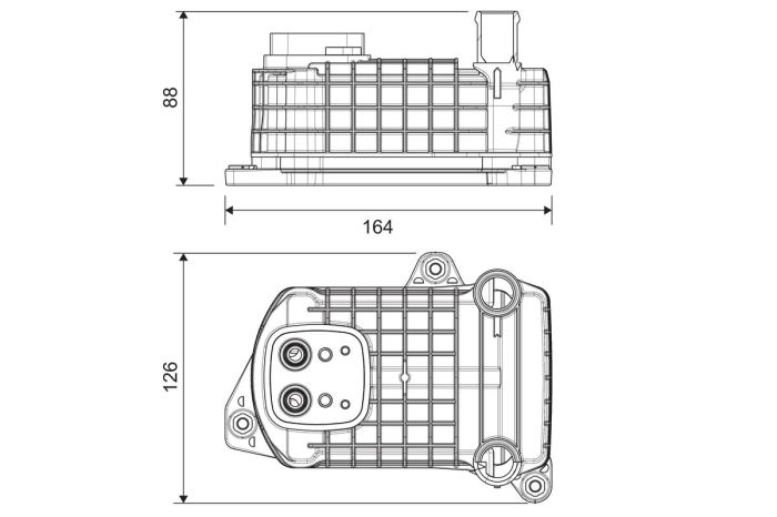 Condensator climatizare potrivit AUDI Q4 E-TRON; CUPRA BORN; SKODA ENYAQ IV; VW ID.3, ID.4, ID.5, ID.7 Electric 11.19- [3]