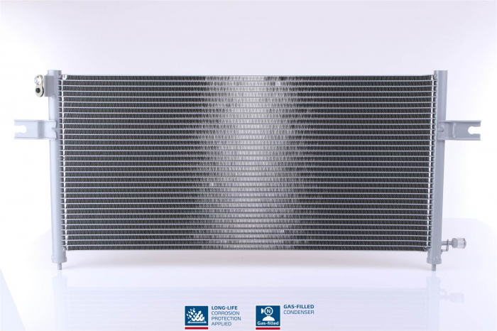 Condensator climatizare potrivit NISSAN PICK UP D22 (98 -) 2,5 TD Diesel MA / C + / - (NAVARRA) A / A [2]