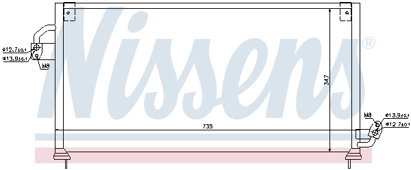 Condensator climatizare potrivit Subaru Forester 2.0i 16V [3]