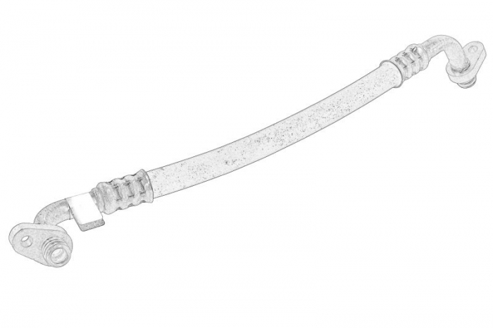 Conducta inalta presiune clima potrivit CITROEN C4, C4 I; PEUGEOT 307 1.6D 11.03-07.11
