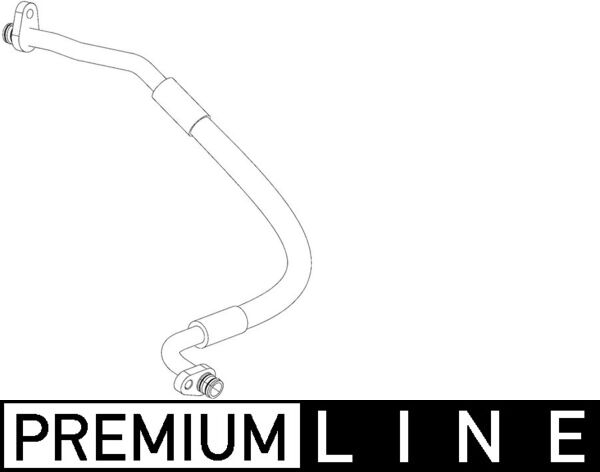 Conducta inalta presiune clima potrivit CITROEN C5 III; PEUGEOT 508 I 2.2D 07.10- [2]