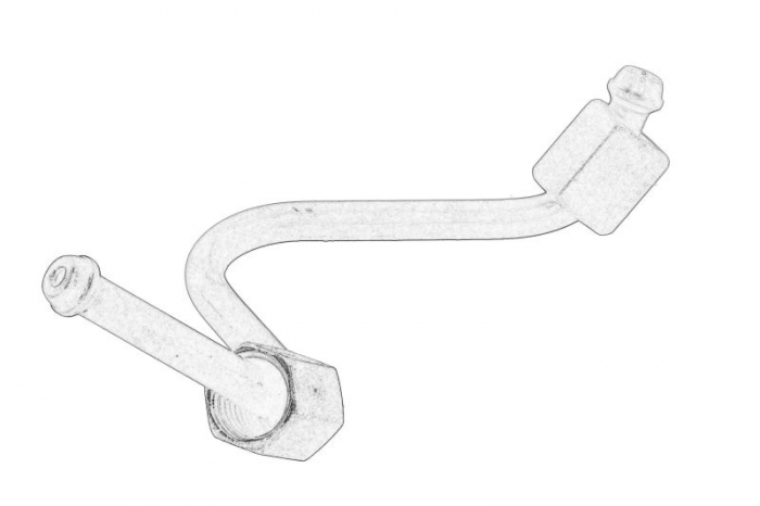 Conducta inalta presiune sistem injectie (rail injector) MERCEDES C (CL203), C T-MODEL (S202), C T-MODEL (S203), C (W202), C (W203), CLK (C209), E T-MODEL (S210), E (W210), G (W461) 2.1D-3.2D dupa 199