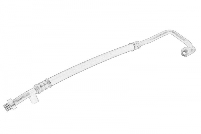 Conducta presiune aer conditionat potrivit CITROEN BERLINGO, BERLINGO MINIVAN; PEUGEOT PARTNER MINIVAN 1.9D 2.0D 06.96-12.15