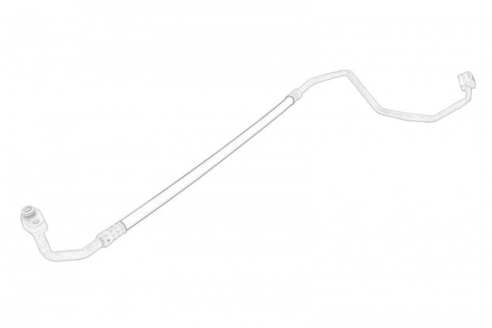 Conducta presiune aer conditionat potrivit CITROEN JUMPER II; FIAT DUCATO; PEUGEOT BOXER 2.2D 04.06-