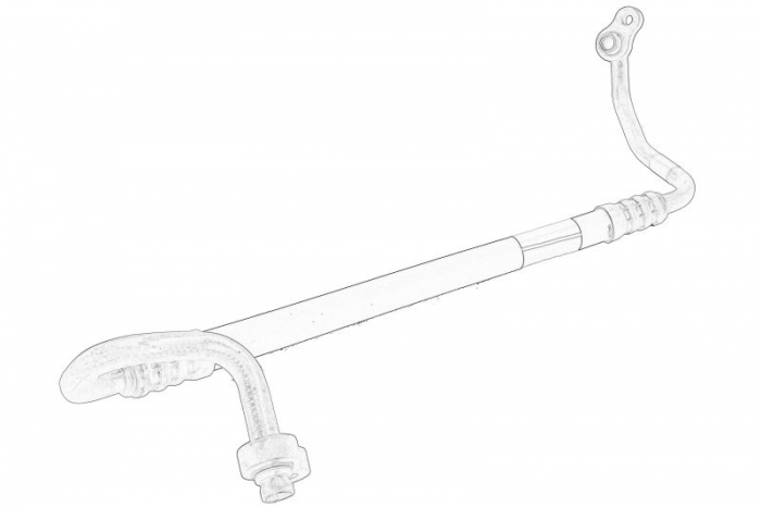 Conducta presiune aer conditionat potrivit HYUNDAI TUCSON 1.6-2.4 06.15-05.23