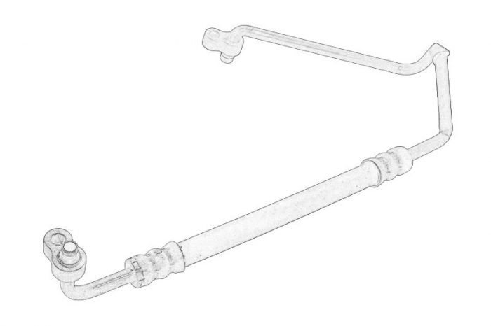 Conducta presiune aer conditionat potrivit MAZDA 6 1.8-2.3 01.02-02.08