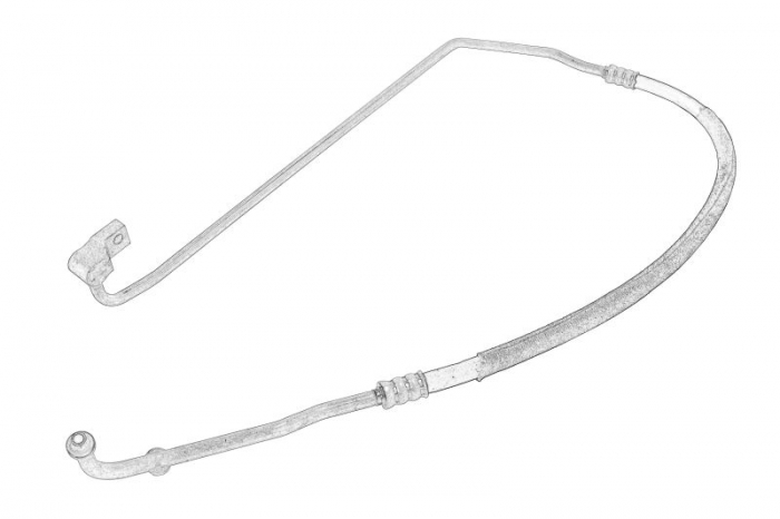 Conducta presiune aer conditionat potrivit MERCEDES ACTROS MP4   MP5 07.11-