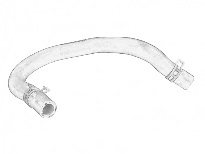 Conducta radiator ulei potrivit FORD MONDEO III, TRANSIT 2.0D 2.2D 08.00-03.07