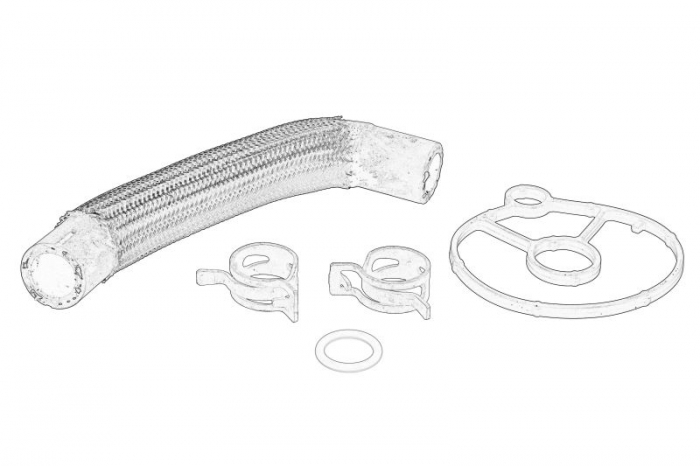 Conducta radiator ulei potrivit FORD MONDEO V 2.0D 09.14-