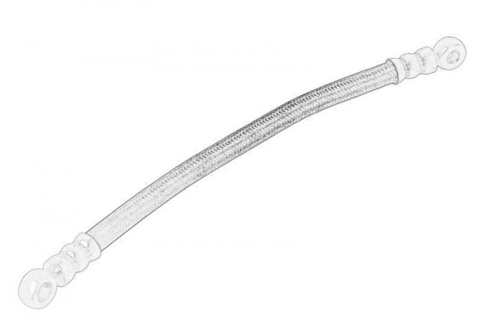 Conducta radiator ulei potrivit OPEL ASTRA F, ASTRA F KOMBI, ASTRA G, ASTRA G CLASSIC, ASTRA G KOMBI, ASTRA H, ASTRA H GTC, ASTRA H KOMBI, CORSA A, CORSA A TR, CORSA A HATCHBACK 1.5D 1.7D 06.87-10.10