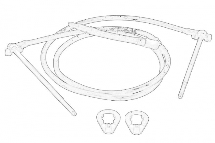 Conducta spalator parbriz potrivit VOLVO
