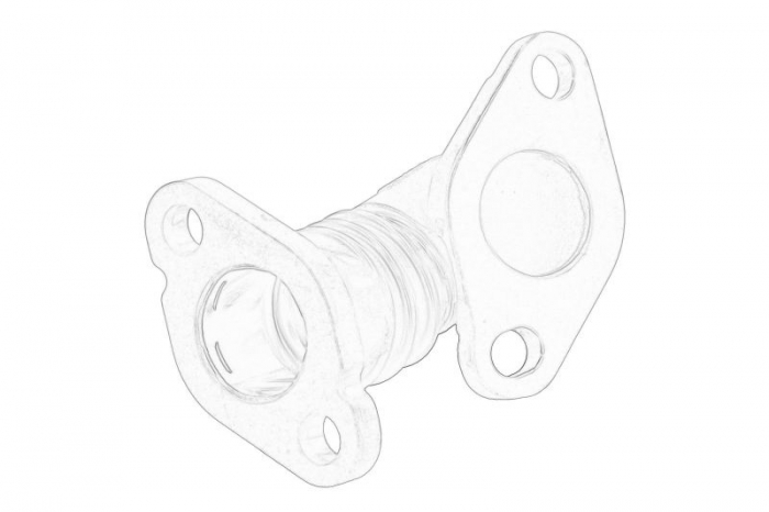Conducta tubulara EGR potrivit VW AMAROK 2.0D 09.10-10.13
