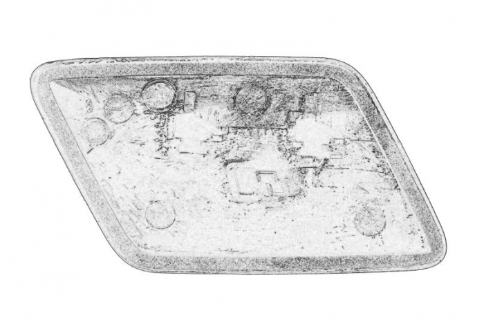 Conector spalator far stanga potrivit SKODA OCTAVIA II 02.04-10.08 [2]