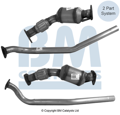 Convertor catalitic EURO 3 potrivit AUDI A6 C5; SKODA SUPERB I; VW PASSAT B5, PASSAT B5.5 1.9D 2000-2008 [2]