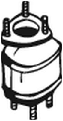 Convertor catalitic EURO 4 potrivit CHEVROLET AVEO / KALOS 1.2/1.4 01.08- [3]