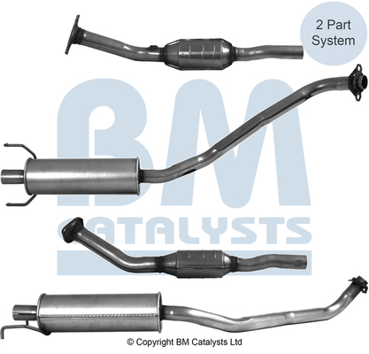 Convertor catalitic EURO 4 potrivit TOYOTA COROLLA 1.4/1.6 2001-2007 [2]