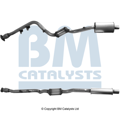 Convertor catalitic EURO 5 potrivit BMW 1 (E81), 1 (E87) 1.6 2.0 09.06-12.11