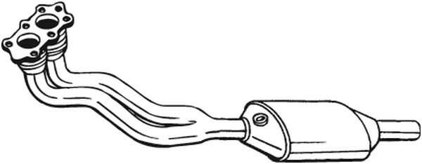 Convertor catalitic potrivit audi a3; seat leon, toledo ii; skoda octavia i; vw bora, bora i, golf iv 1.6 09.96-12.07