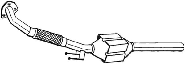 Convertor catalitic potrivit AUDI A3; SEAT LEON, TOLEDO II; SKODA OCTAVIA I; VW BORA, BORA I, GOLF IV 1.9D 1996-2006 [2]