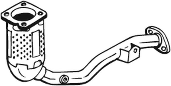 Convertor catalitic potrivit citroen c2, c3 i, c3 pluriel; peugeot 1007 1.4 02.02-