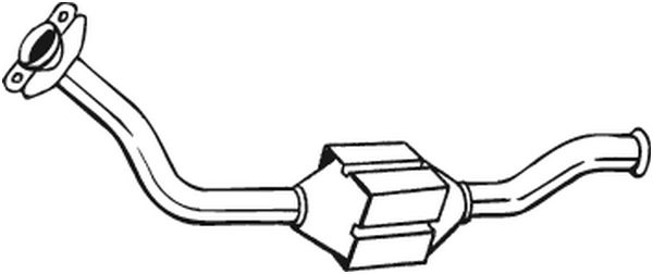 Convertor catalitic potrivit citroen evasion, jumpy; fiat scudo, ulysse; peugeot 806, expert 1.9d 11.94-12.06