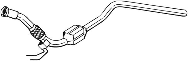 Convertor catalitic potrivit MERCEDES V (638/2), VITO (W638) 2.2D 02.99-07.03 [2]