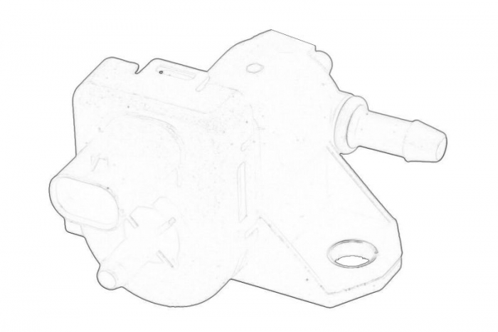 Convertor presiune potrivit DS DS 4 II, DS 7; CITROEN BERLINGO, BERLINGO MINIVAN, C3   C3 ORIGIN III, C3 AIRCROSS II, C4 CACTUS, C4 III, C4 SPACETOURER, C4 X, C5 AIRCROSS 1.5D 06.17-