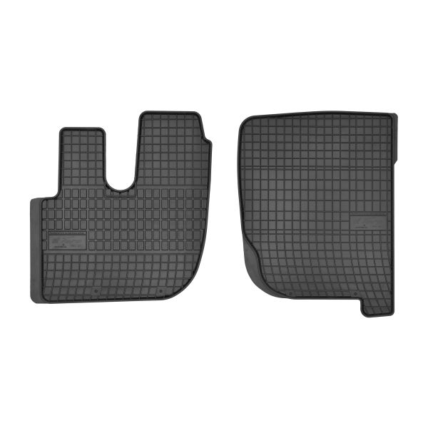 Covor podea FROGUM cauciuc, 2 buc. BASIC, culoare neagra, potrivit DAF LF 45, LF 55 01.01-, Camion