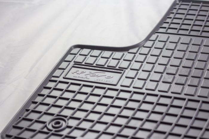 Covor podea FROGUM cauciuc, 2 buc. BASIC, culoare neagra, potrivit MAN TGL I, TGM I, TGS I 04.05-, Camion [4]